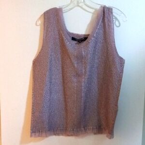 August Max Lavender Top Size 2X